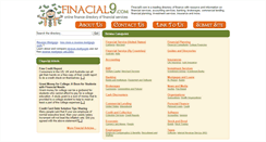 Desktop Screenshot of finacial9.com